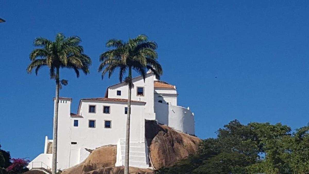 Recanto Maravista Apto Frente Mar 2 Quartos 2 Banheiros, Ar, Wi Fi, Piscina Villa Vila Velha  Kültér fotó