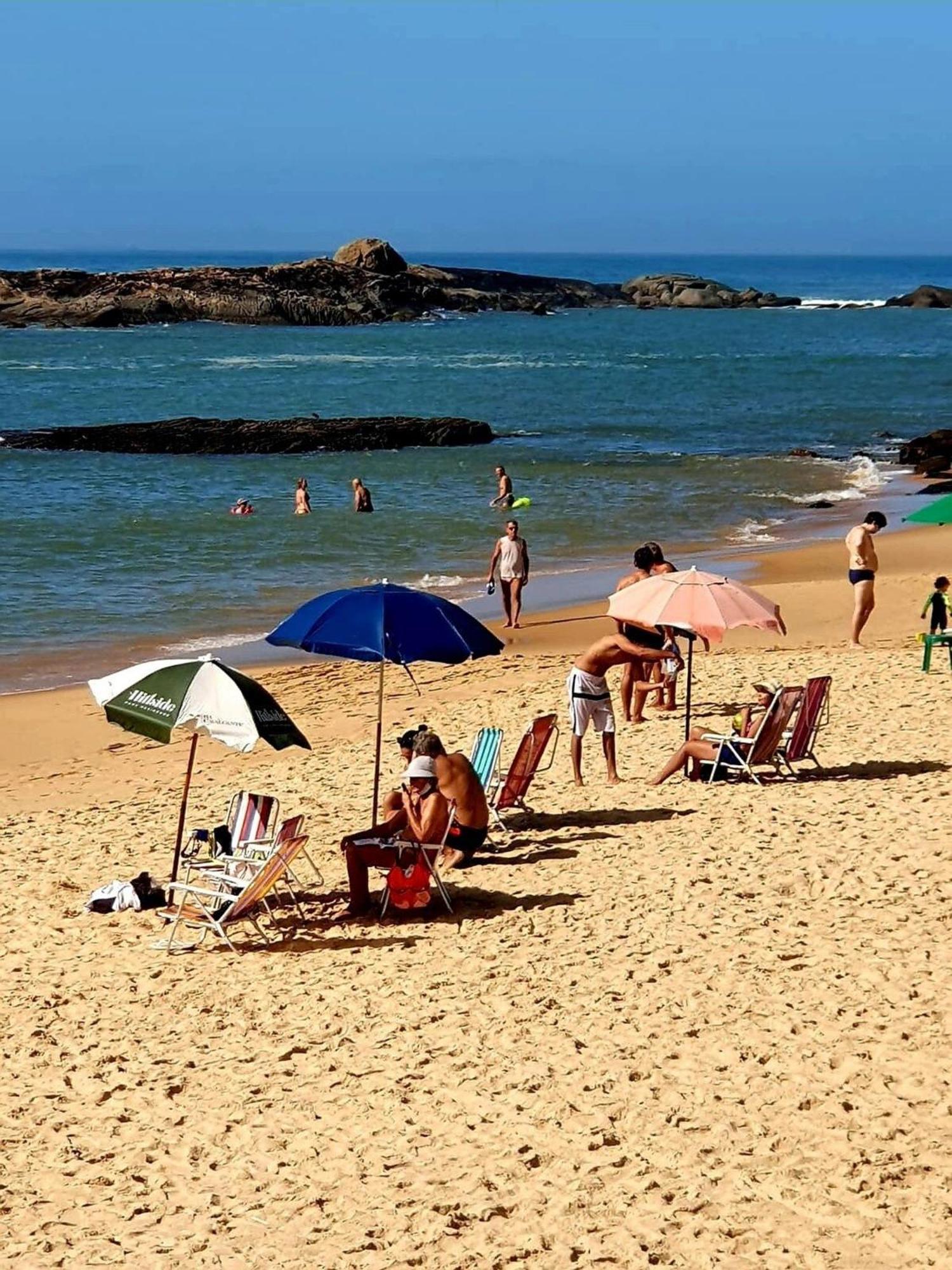 Recanto Maravista Apto Frente Mar 2 Quartos 2 Banheiros, Ar, Wi Fi, Piscina Villa Vila Velha  Kültér fotó